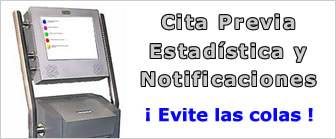 Banner Cita Previa Estadistica y Notificaciones