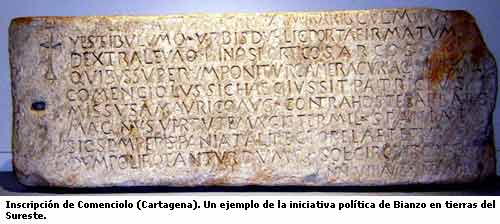 Inscripción de Comenciolo (Cartagena).