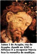 Jaime I de Aragón, rey de Aragón.