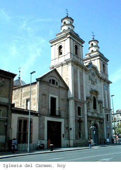 Iglesia de Carmen, hoy