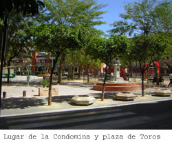 Lugar de la Condomina y Plaza de Toros