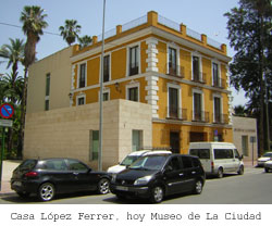 Casa López Ferrer, hoy Museo de La Ciudad