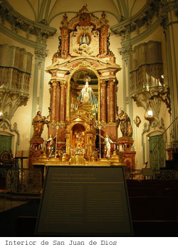 Interior de San Juan de Dios